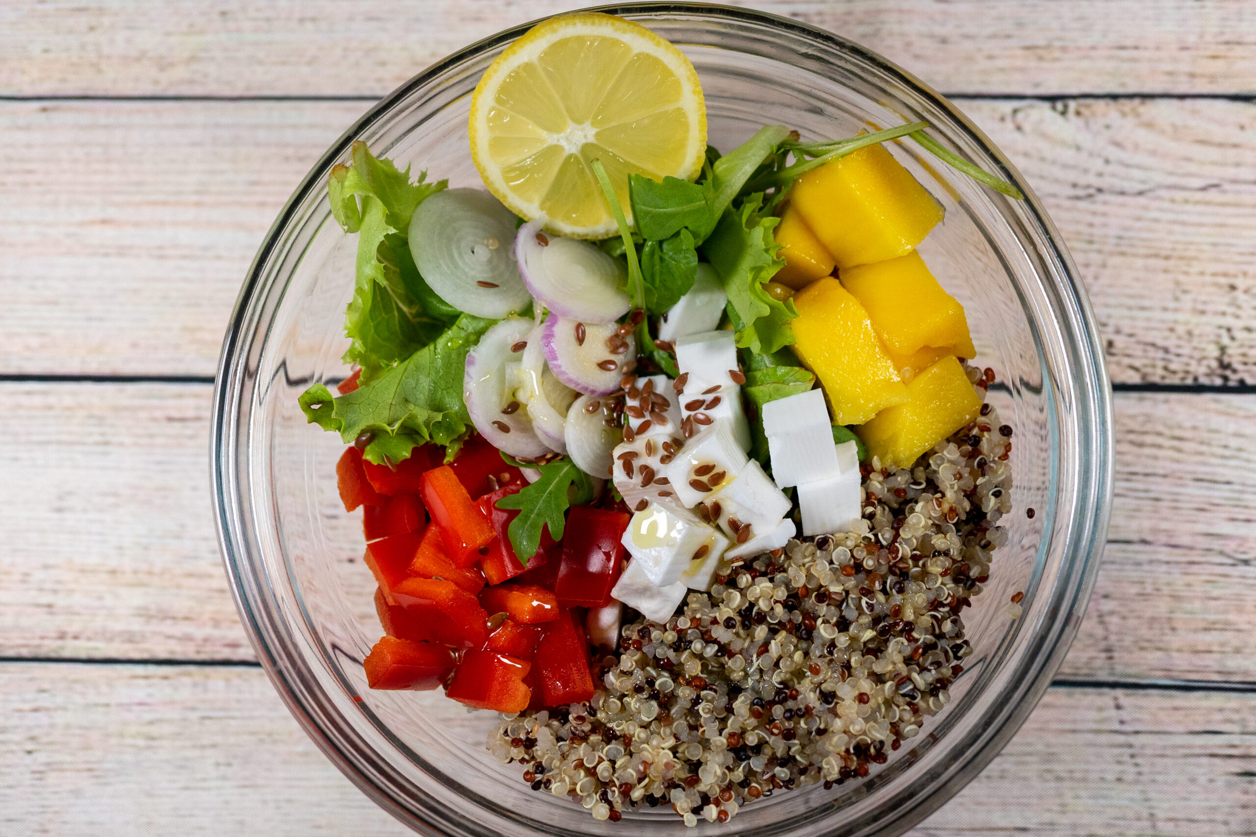 Poke Bowl Con Quinoa