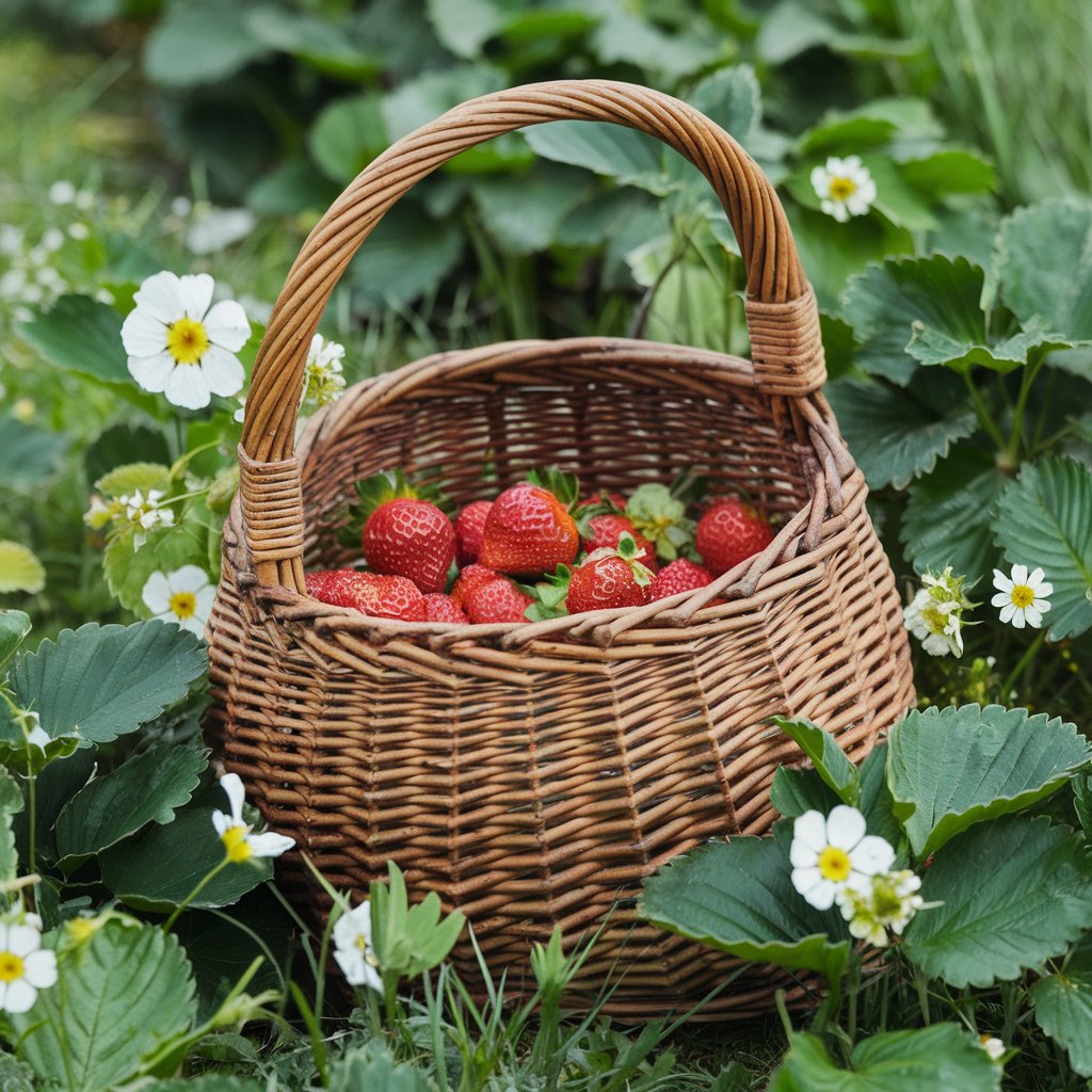 Cestino con fragole